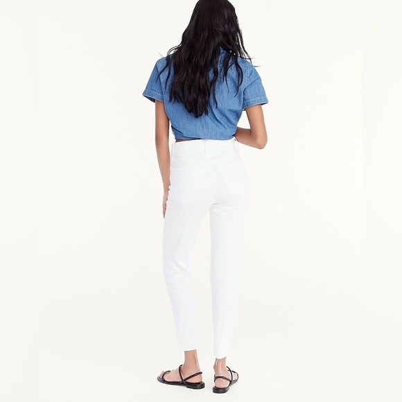 J Crew Petite 10" highest-rise toothpick jean in white
Item AJ861 - Picture 3 of 4